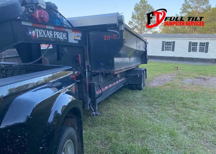 dumpster rental in the grass in macclenny, fl